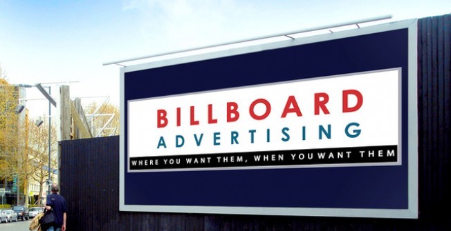 Advertising on Billboards in Newtown